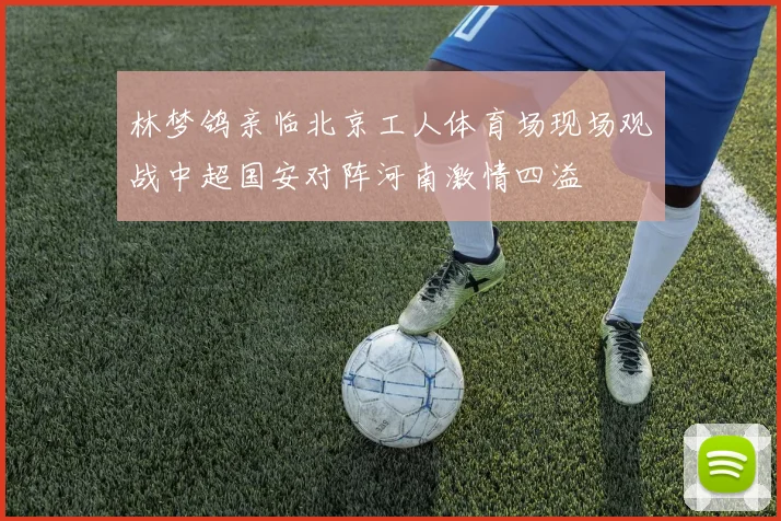 林梦鸽亲临北京工人体育场现场观战中超国安对阵河南激情四溢